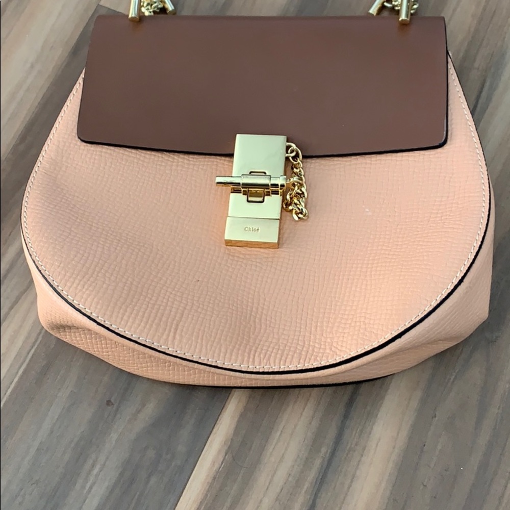 Authentic Chloe Drew Chain Bag Two Tone - Picture 5 of 11